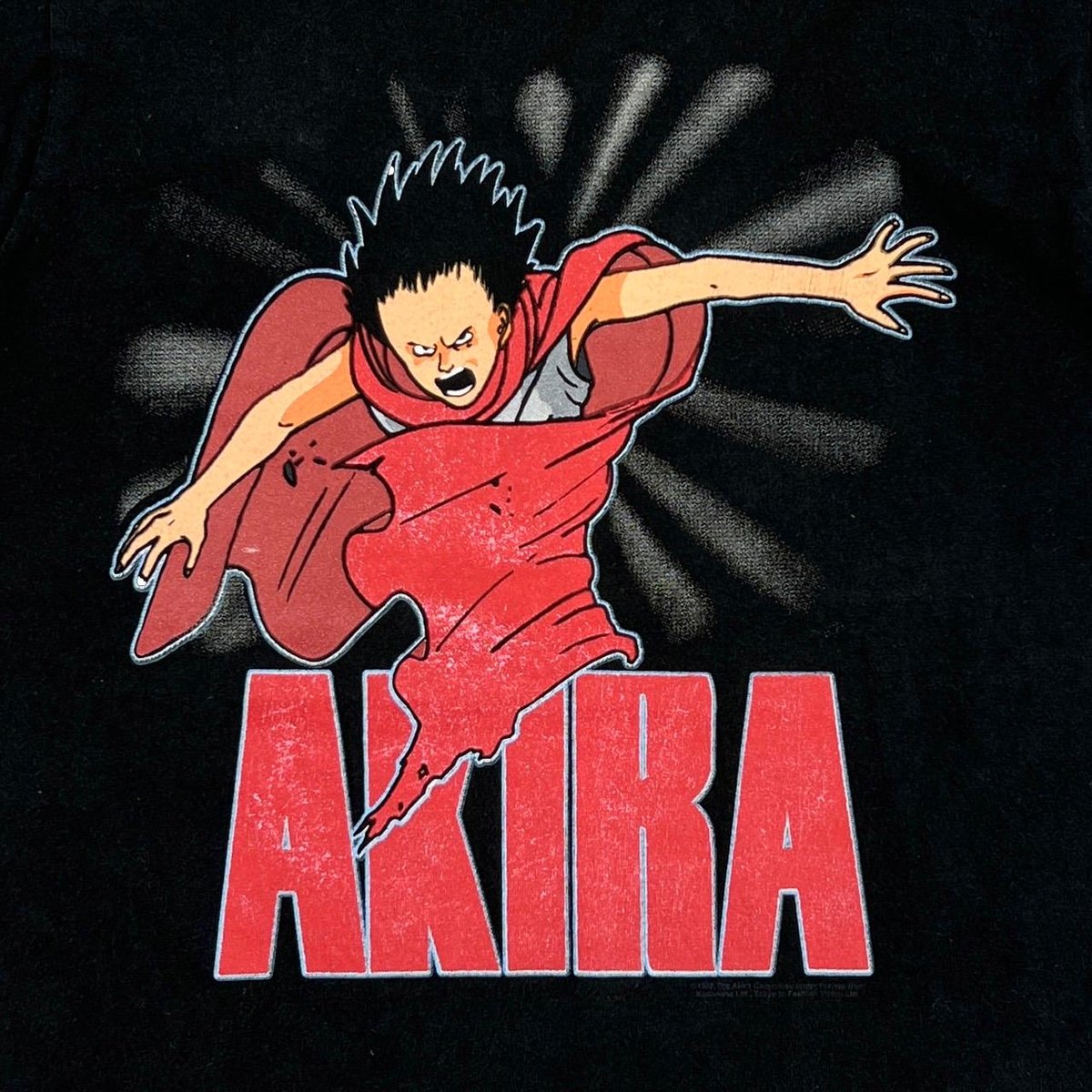 AKIRA 鉄雄 BACK FACE FRUIT OF THE LOOM MEDIUM 101