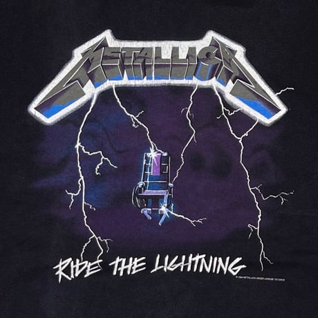 METALLICA 00s RIDE THE LIGHTNING 1994 TENNESSEE RIVER XL 7272