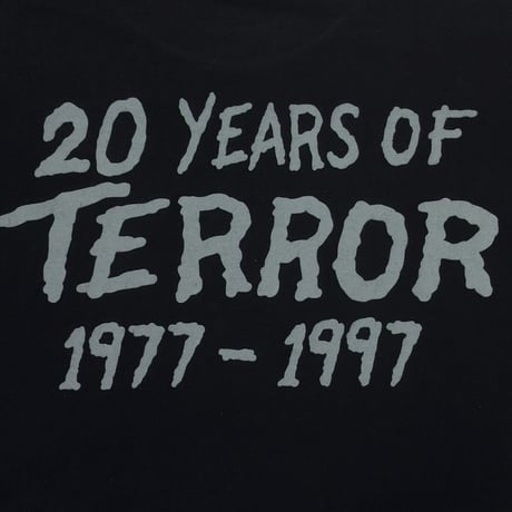 MISFITS RED SKULL 20 YERS OF TERROR ALL SPORT LARGE 6987