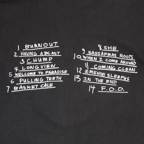 GREENDAY 1994 dookie BROCKUM LARGE 3014
