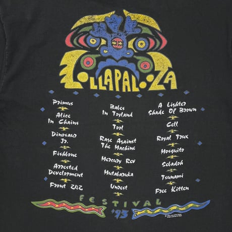 LOLLA PALOOZA 1993 ROCK FESTIVAL GIANT XL 9251