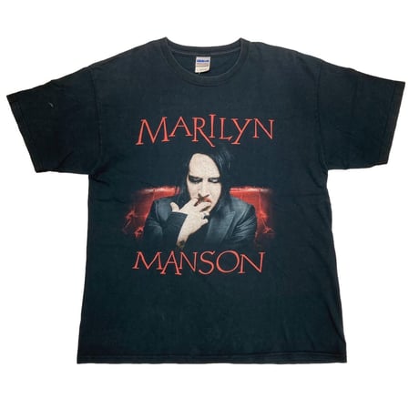 MARILYN MANSON JERRY LORENZO WEARING SHIRT GILDAN LARGE 1660