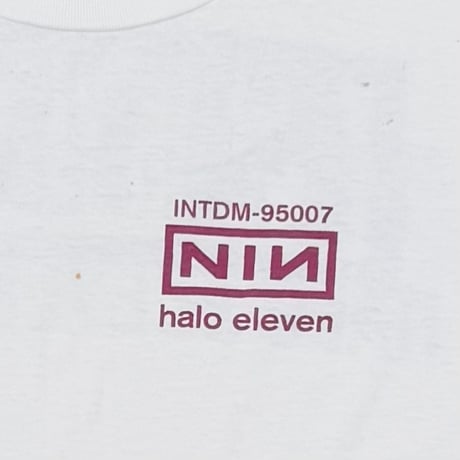 NINE INCH NAILS 1997 HALO ELEVEN THE PERFECT DRUG LS WHITE ALL SPORT XL 6095