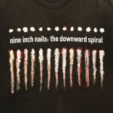 NINE INCH NAILS THE DOWNWARD SPIRAL SHREDDER LEE XL 3648