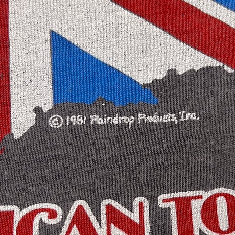 ROLLING STONES NORTH AMERICAN TOUR 1981 HANES XL 2334