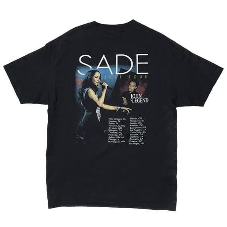 SADE 2011 TOUR DOUBLE SIDE FITS XL 6334