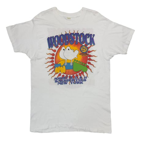 WOODSTOCK 1994 25 YEARS ANNIVERSARY WHITE XL 5693
