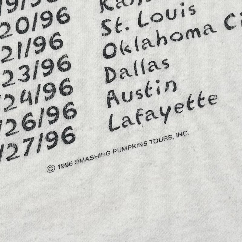 THE SMASHING PUMPKINS INFINITE SADNESS TOUR '96