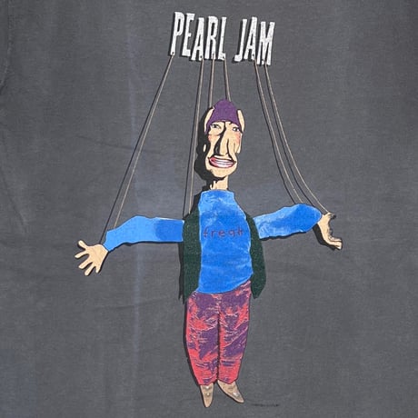 PEARL JAM 1993 FREAK FRUIT OF THE LOOM LARGE 4694