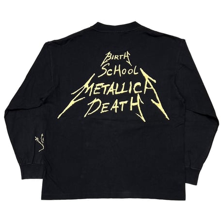 METALLICA 1992 BIRTH SCHOOL METALLICA DEATH LS giant BY TEE JAYS LARGE 7737