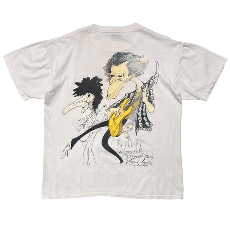 THE ROLLING STONES 1994 Gerald Scarfe WHITE BROCKUM LARGE 0761