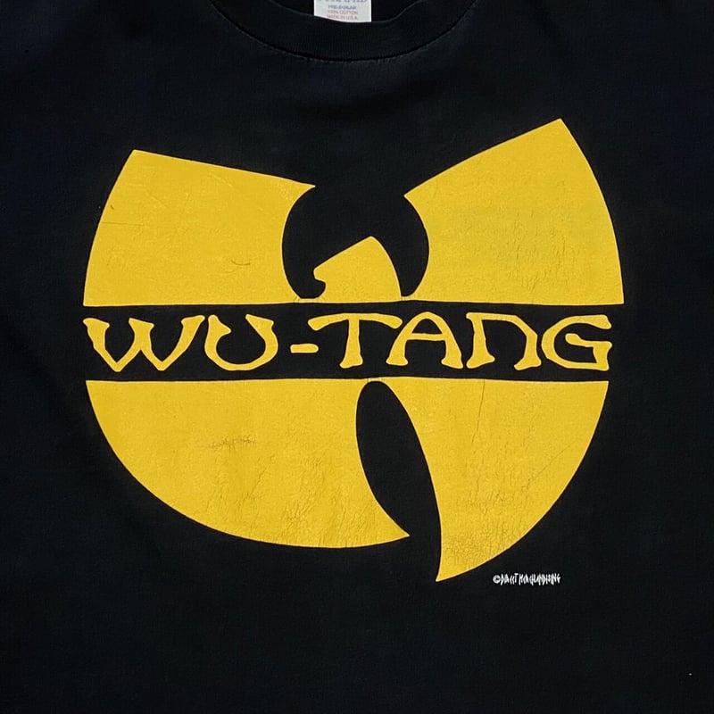 WU-TANG CLAN CREAM DOUBLE SIDE PYRAMID MADE IN