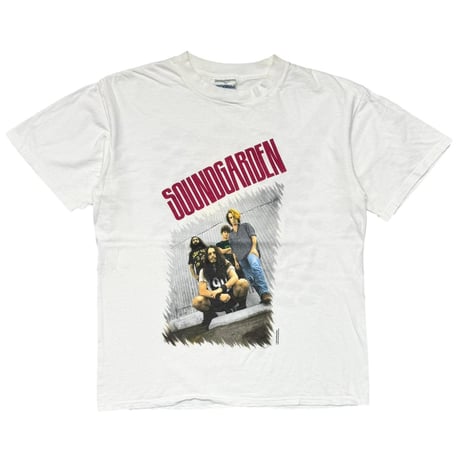 SOUNDGARDEN 1992 BADMOTOR FINGER TOUR FRONT MEMBER BROCKUM LARGE 4904