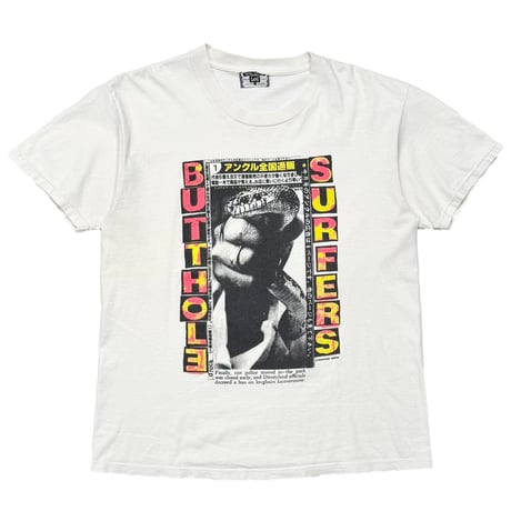 BUTTHOLE SURFERS 1993 INDEPENDENT WORM SALOON アンクル全国通販 WHITE LEE LARGE 5166