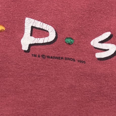 FRIENDS MOVIE PROMO 1995 FADED RED FRUIT OF THE LOOM XL 0778