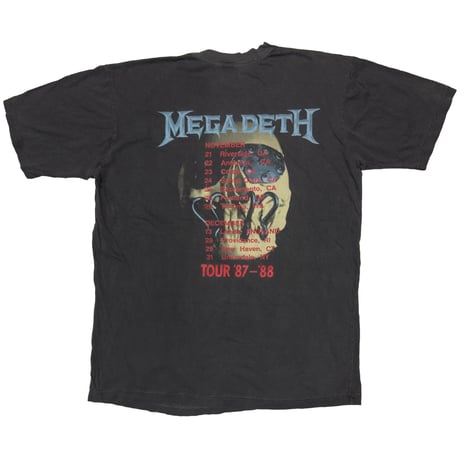 MEGADETH TOUR 87-88 XL 8531