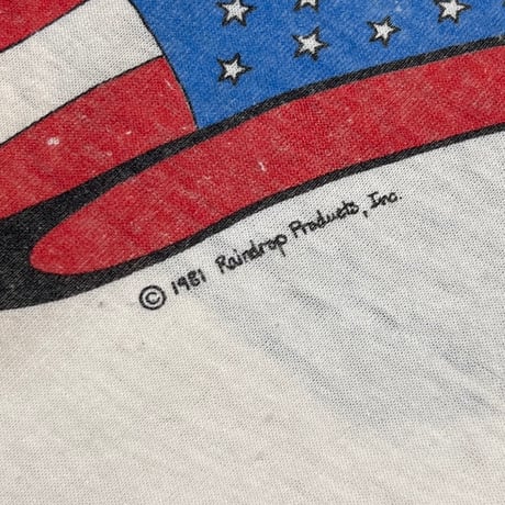 THE ROLLING STONES 1981 AMERICAN TONGUE RAGLAN ANVIL XL 1064