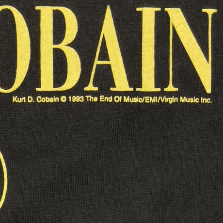 NIRVANA KURT COBAIN MEMORIAL 1995 THE SUN IS GONE TULTEX MEDIUM FITS LARGE 1201
