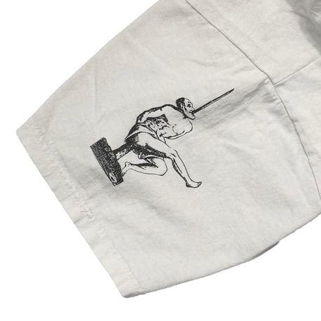 MR BUNGLE 俺には秘密がある お前を刺してやる WHITE Hanes LARGE 5084