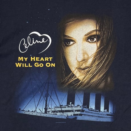 CELINE DION TITANIC MY HEART WILL GO ON WORLD TOUR 1999 HYLAND XL 3298