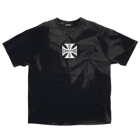 WEST COAST CHOPPERS IRON CROSS LONG BEACH, LA SS TIEDYE FADE FITS XL 7203