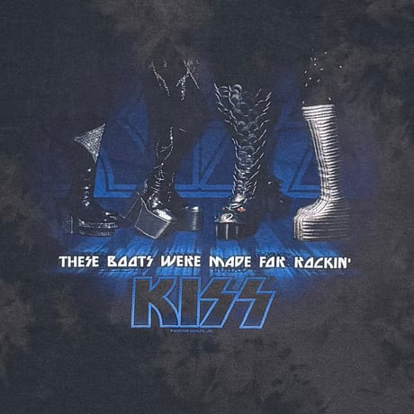 KISS 2003 LEGS BLUE TEXT TENNESSEE RIVER XXL 5387