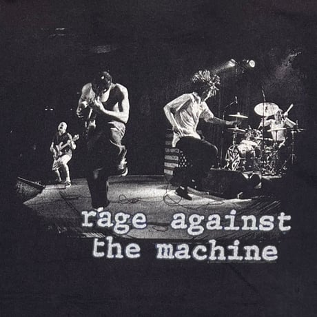 RAGE AGAINST THE MACHINE R LOGO BACK MEMBER FITS XL 0177