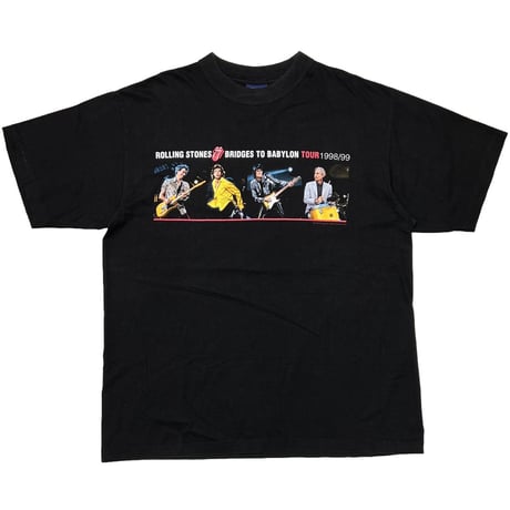 ROLLING STONES BRIDGES TO BABYLON EUROPEAN TOUR 1988/99 BLUE THUNDER MEDIUM FITS XL 4431