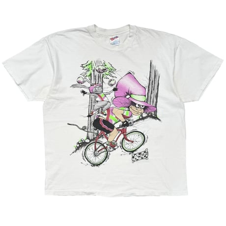 ALICE IN WONDERLAND MAD HATTER WHITE HANES XL 6950