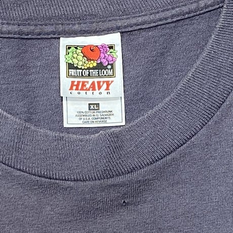 NIRVANA SMILE LOGO TEE FRUIT OF THE LOOM HEAVY TEE XL 5470