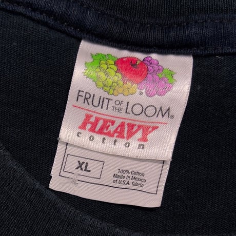 OLD & VINTAGE GUN SHOT SMILE FRUIT OF THE LOOM XL 6937