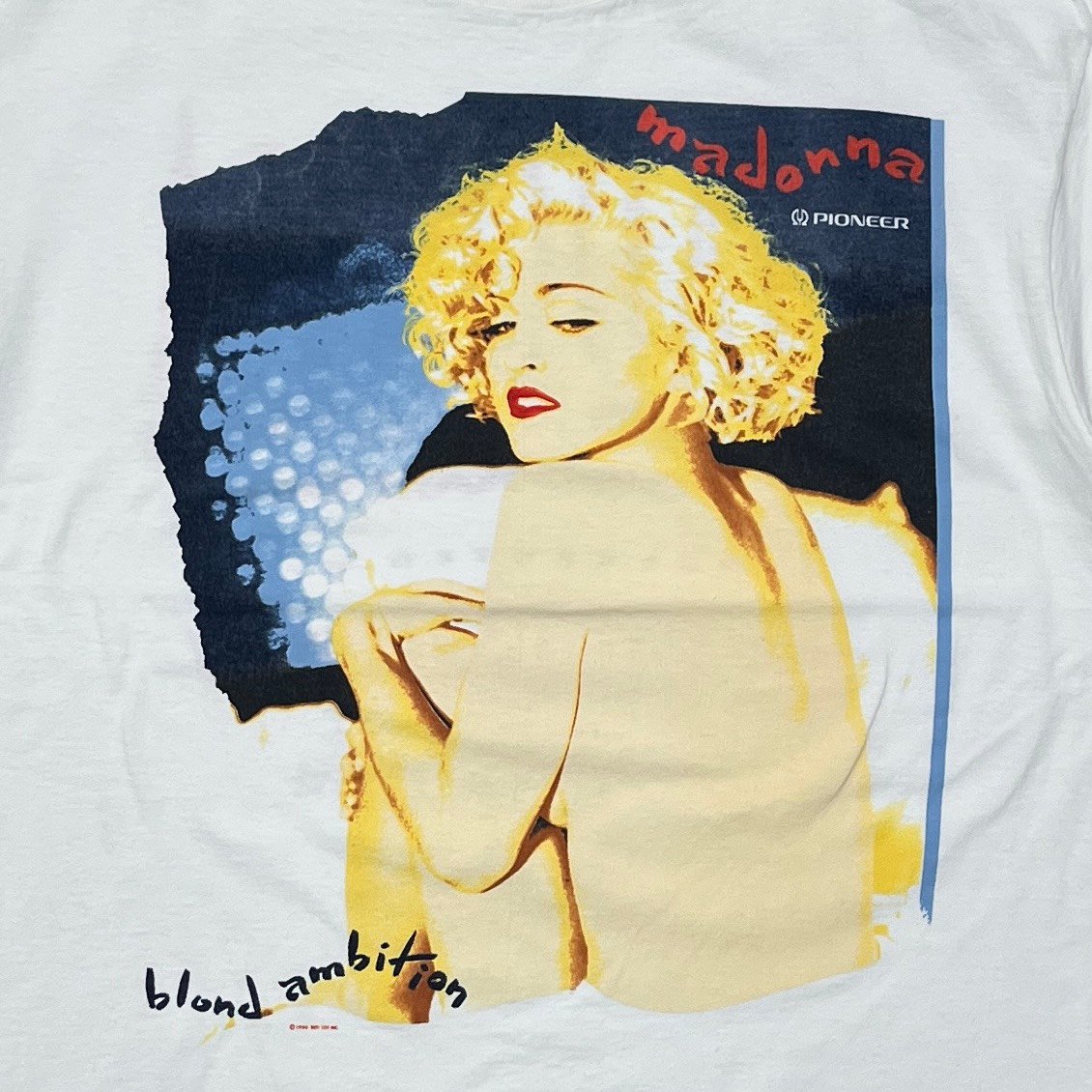 GOLD RIDER 80-90sThis man 大野 コディアック　50s MADONNA BLOND AMBITION TOUR 1990 PIONEER ANVIL