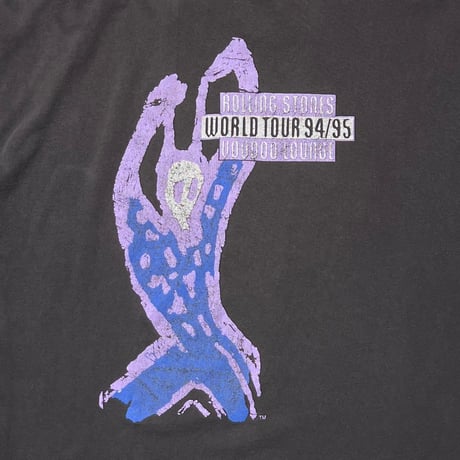 THE ROLLING STONES PURPLE SPIKE TONGUE VOODOO LOUNGE 94/95 FITS XL 9931