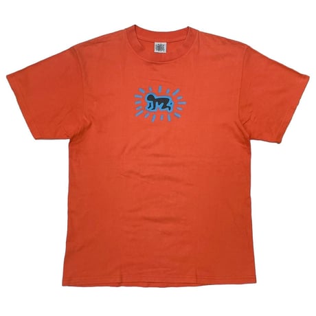 KEITH HARING RADIANT BABY ORANGE POP SHOP LARGE 9453