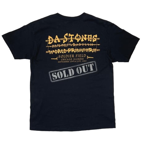 ROLLING STONES GOLD TONGUE BRIDGES TO BABYLON SOLD OUT ANVIL LARGE 9131