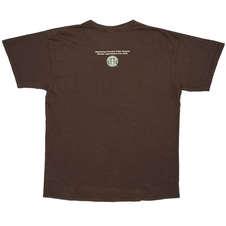 STARBUCKS GREAT COFFEE TAKES GREAT PEOPLE BROWN FITS LARGE 8293