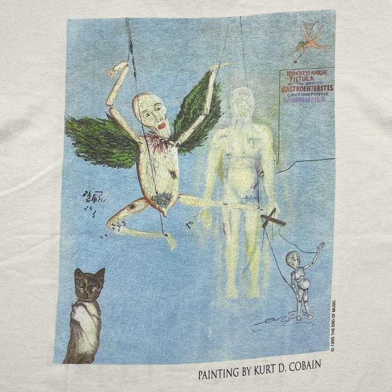 NIRVANA KURT COBAIN MEMORIAL ADULT GIANT BY TUL
