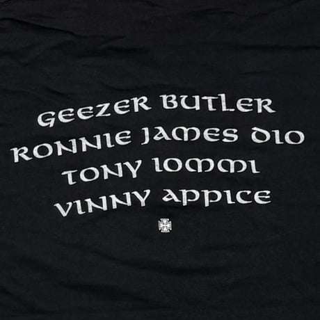BLACK SABBATH DEHUMANIIZER TEXT LOGO FITS XL 5164