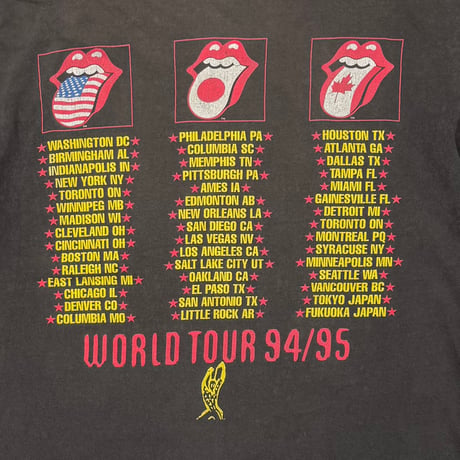 THE ROLLING STONES VOODOO LOUNGE 94/95 BROCKUM LARGE 1148