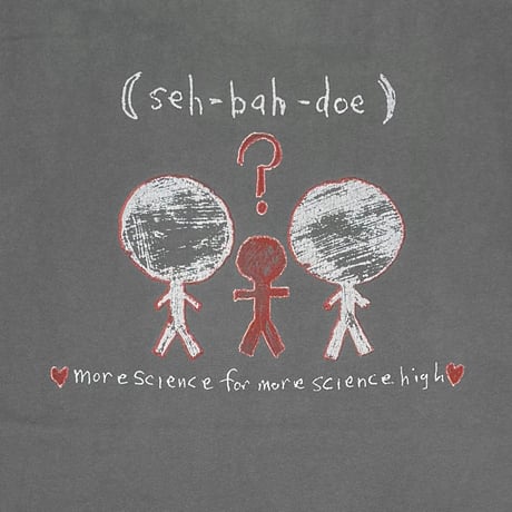 SEBADOH MORE SCIENCE FOR MORE SCIENCE HIGH HANES XL 4944