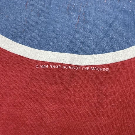 RAGE AGAINST THE MACHINE 1996 EVIL EMPIRE LOGO RED GIANT XL 9298