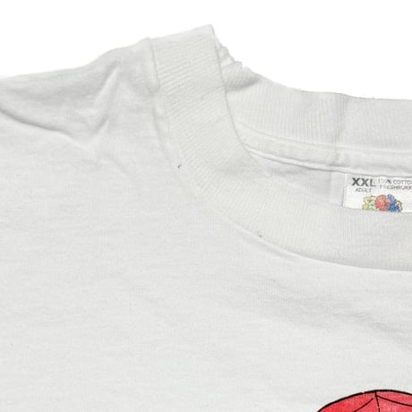 MARVEL COMICS 1994 SPIDER-MAN WHITE FRUIT OF THE LOOM XXL 7011