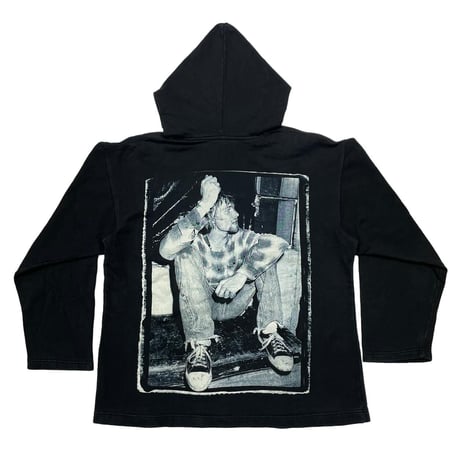 NIRVANA KURT COBAIN HOODED SWEATSHIRT LARGE 3783