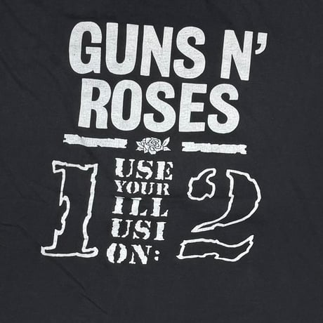 GUNS N' ROSES USE YOUR ILLUSION 1&2 BOOTLEG EURO FITS XL 3574