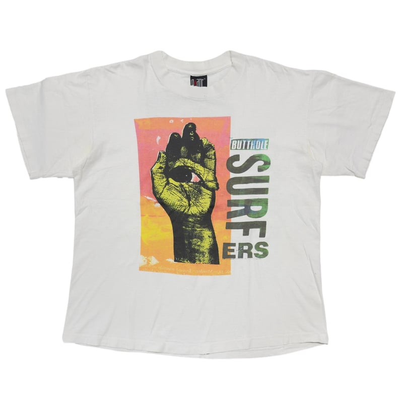 激レア Butthole Surfers ロンTシャツ　バンドTシャツ BUTTHOLE SURFERS Rare Vintage Band Shirt XL 90s Grail Rock Music