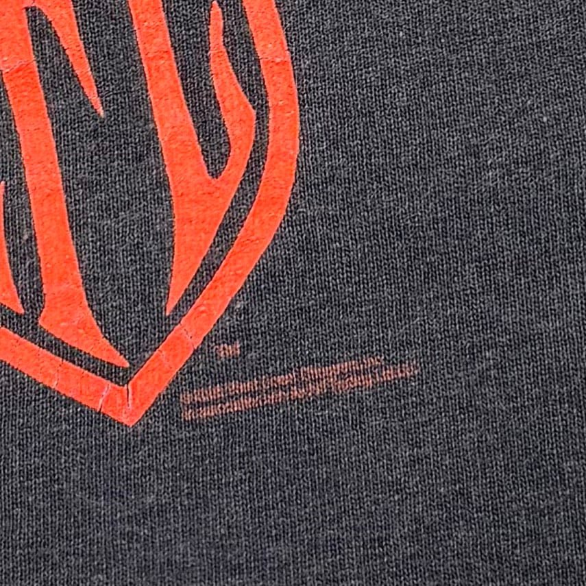 WEST COAST CHOPPERS FLAMING ARM SKULL RED CROS