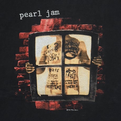 PEARL JAM 1993 WINDOW PANE FITS L-XL 9640
