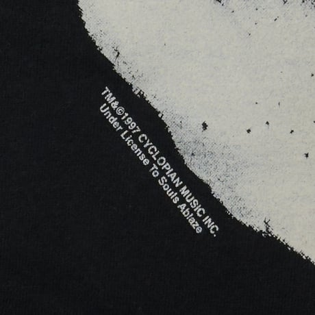 MISFITS 1997 HUGE SKULL FACE GREEN TEXT FRUIT OF THE LOOM XL 9105