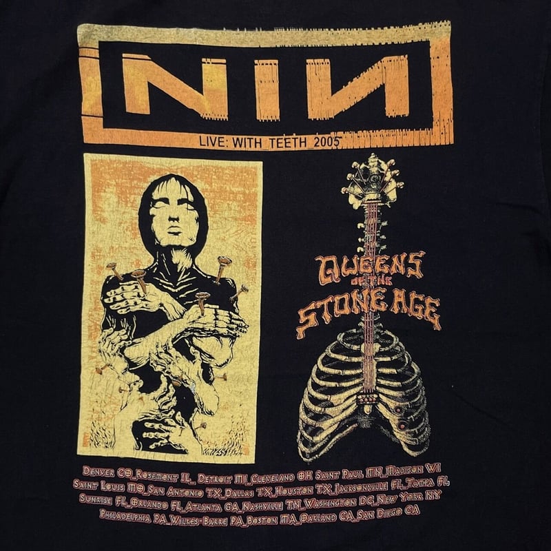 NINE INCH NAILS サマソニ大阪限定　tシャツ NINE INCH NAILS サマソニ大阪限定 tシャツ NINE INCH NAILS