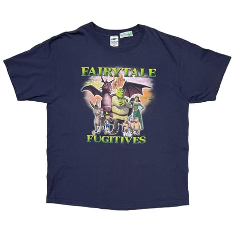 SHREK UNIVERSAL STUDIOS SHREK 4-D NAVY XL 9316